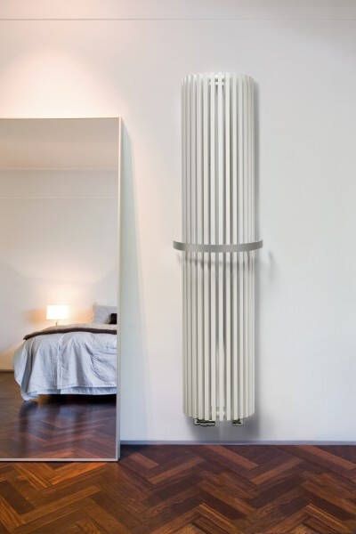 Vasco Carre CR-O halfrond radiator 35x180cm 1528W wit RAL 9016