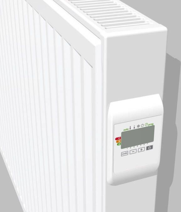 Vasco E-Panel EP-H-RIB elektrische radiator 100x60cm 1500W wit RAL 9016