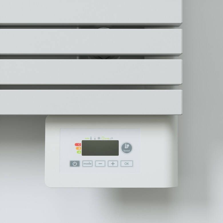 Vasco E-Volve E-V-Basic regelelement voor elektrische radiator grijs RAL 9006