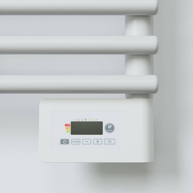 Vasco E-Volve E-V-Basic regelelement voor elektrische radiator grijs RAL 9006