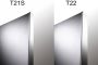 Vasco Flat V Line paneelradiator vlak type 21 400x1600mm 1047W aansluiting 8008 wit structuur 112980400160080080600-0000 - Thumbnail 2
