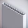 Vasco Flat V Line paneelradiator vlak type 21 400x1600mm 1047W aansluiting 8008 wit structuur 112980400160080080600-0000 - Thumbnail 4