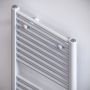 VASCO Iris HDM radiator 1128W recht verticaal buis rond 3 aansluitingen hxlxd 1734x600x34mm mat wit RAL9016 - Thumbnail 3