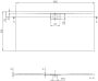 Villeroy & Boch Architectura douchebak 180x90x1.5cm metalrim antraciet UDA1890ARA215V-1S - Thumbnail 2