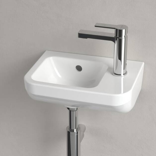 Villeroy & Boch Architectura Fontein 360 x 260 x 140 mm Wit Alpin CeramicPlus met overloop