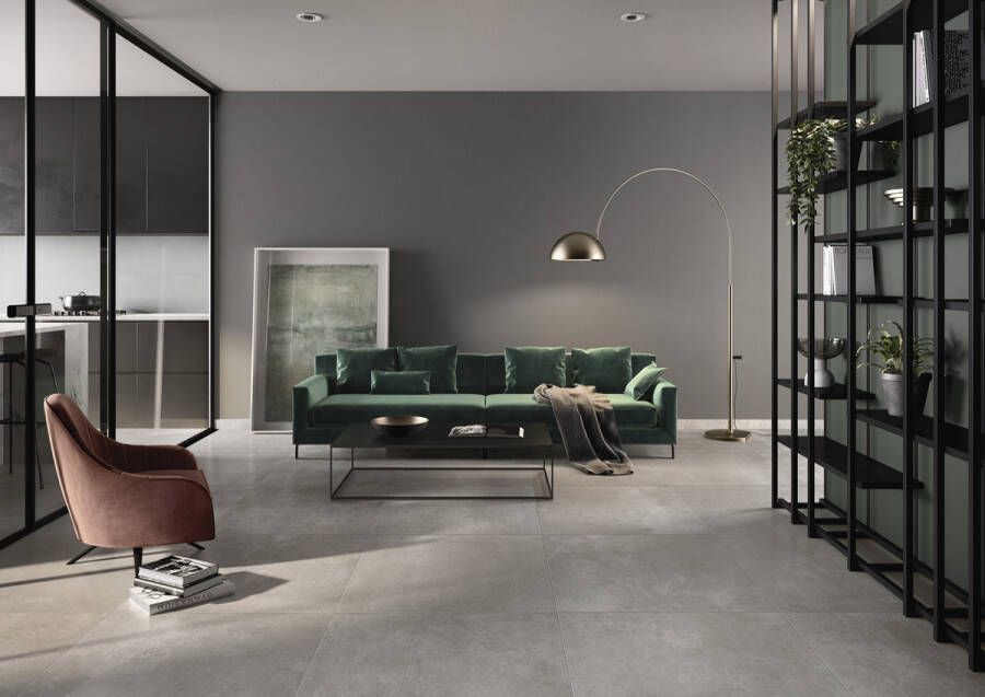 Villeroy & Boch Atlanta tegel 80x80 Concrete Grey