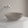 Villeroy & Boch Loop & Friends Opzetwastafel 420 x 420 x 120 mm Almond CeramicPlus zonder overloop ongeslepen - Thumbnail 2