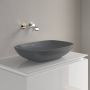 Villeroy & Boch Loop & Friends Opzetwastafel 560 x 380 x 120 mm Grafiet CeramicPlus met overloop ongeslepen - Thumbnail 2