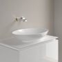 Villeroy & Boch Loop & Friends Opzetwastafel 620 x 420 x 120 mm Wit Alpin CeramicPlus met overloop ongeslepen - Thumbnail 3