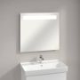 Villeroy & Boch More To See spiegel met geïntegreerde LED verlichting horizontaal 3 voudig dimbaar 80x75x4.7cm A4298000 - Thumbnail 2