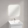 Villeroy & Boch More to see spiegel 60x60cm LED rondom 19 2W 2700-6500K A4626000 - Thumbnail 2