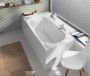 VILLEROY&BOCH Villeroy&amp Boch O.novo rechthoekige ligbad overloop hxbxl 500x900x1900mm bodem lxb 1290x550mm glanzend wit alpin - Thumbnail 4