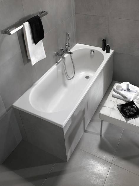 Villeroy & Boch O.novo inbouwbad 160x70cm acryl wit