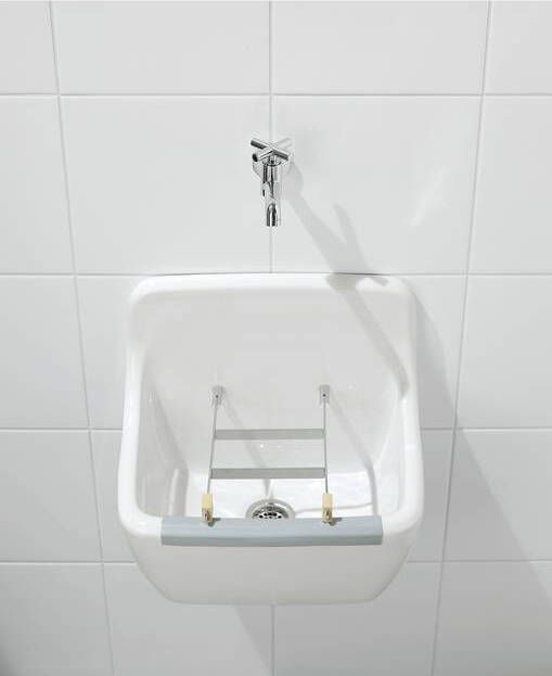 Villeroy & Boch O.novo Uitstortgootsteen 450 x 350 x 400 mm Wit Alpin zonder overloop