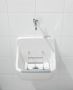 Villeroy & Boch O.novo Uitstortgootsteen met stootrand zonder overloop 45 x 35 x 40 cm Wit Alpin CeramicPlus - Thumbnail 3