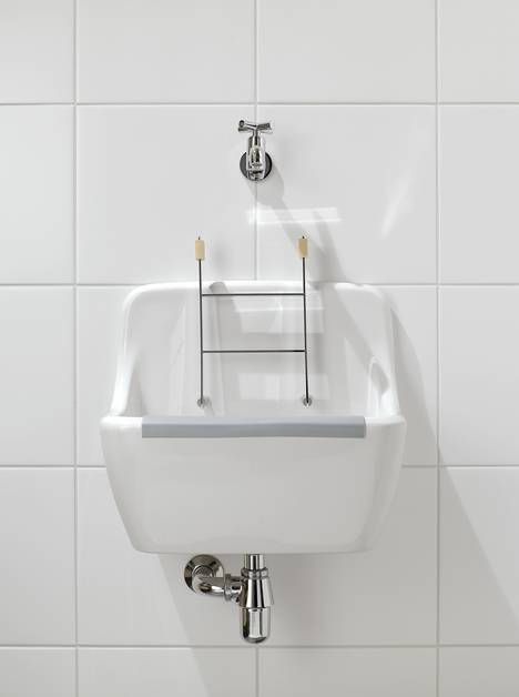 Villeroy & Boch O.novo Uitstortgootsteen 450 x 350 x 400 mm Wit Alpin zonder overloop