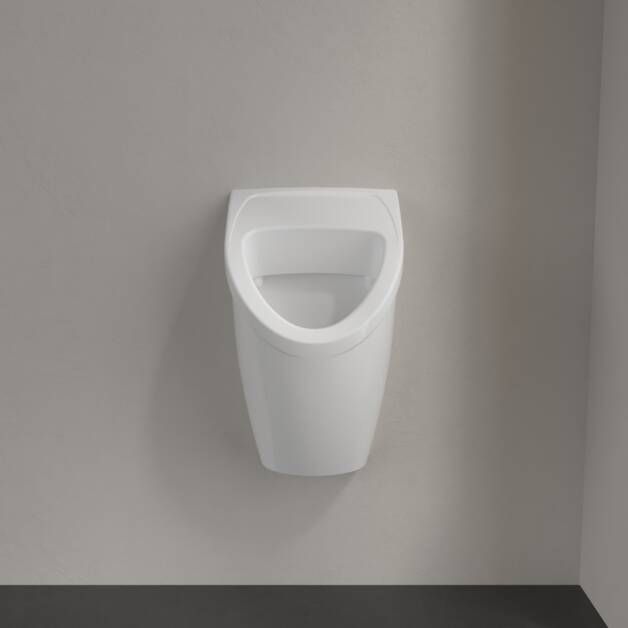 Villeroy & Boch O.novo Urinoir Compact zonder deksel toevoer verdekt 290 x 245 mm Wit Alpin