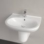 Villeroy & Boch O.novo wastafel 65x51cm met overloop 1 kraangat wit 51606501 - Thumbnail 3