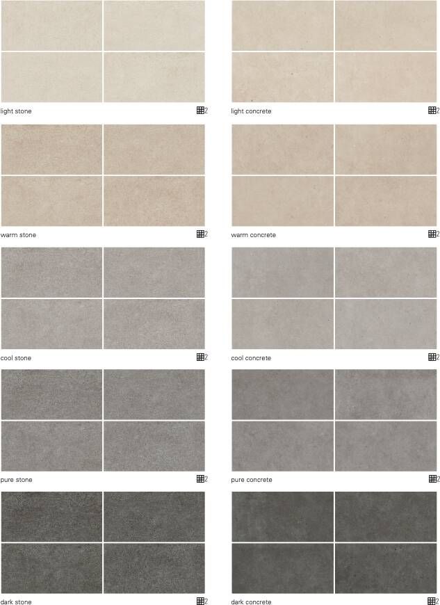 Villeroy & Boch Solid Tones tegel 60x60cm Cool Concrete