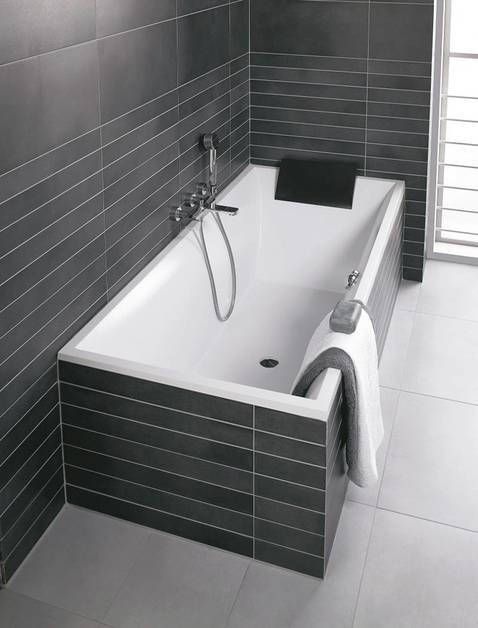 Villeroy & Boch Squaro Rechthoekig bad 1694 x 744 mm Wit Alpin