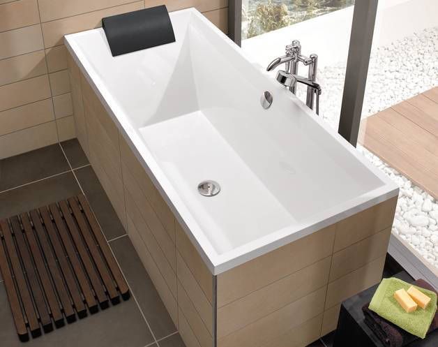 Villeroy & Boch Squaro Rechthoekig bad 1694 x 744 mm Wit Alpin