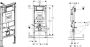 Geberit Duofix UP320 inbouw reservoir voor douche wc Bidet toilet met bevestigingsmateriaal compleet - Thumbnail 4
