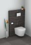 Wiesbaden inbouw-toiletrolhouder mat zwart 28.2910 - Thumbnail 5