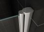 Wiesbaden Douchedeur Arizona Nisdeur Pendeldeur Draaideur 100x200cm Antikalk Helder Glas Chroom Profiel 6mm Veiligheidsglas Easy Clean - Thumbnail 12