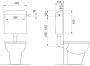 WISA Opbouwspoelreservoir W300 laaghangend drukknop anti-condensisolatie kunststof 420 x 338 x 134mm (HxBxD) wit - Thumbnail 3