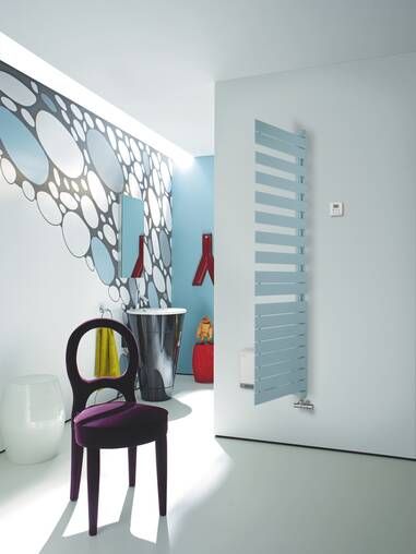 ZEHNDER Roda Twist Spa Air cv radiator 127 8x55cm links 594w wit ral ...
