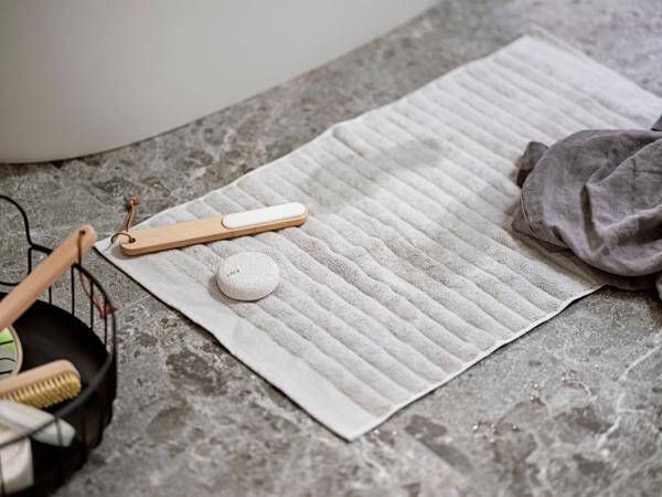 Zone Denmark Inu Badmat Taupe 100% organisch katoen 80x50cm