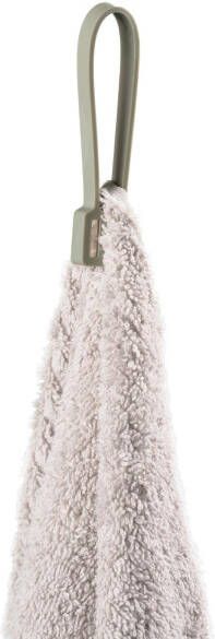 Zone Denmark Loop magnetische handdoekhaak Eucalyptus groen 2 stuks