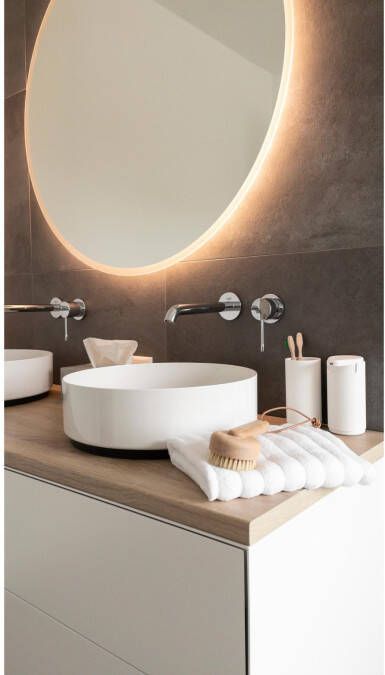 Zone Denmark Rim tandenborstelhouder Wit