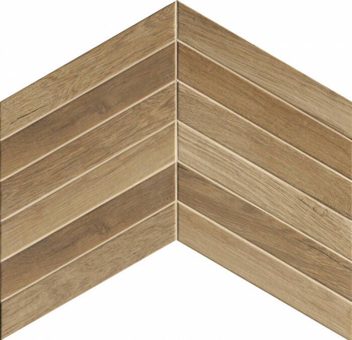 Fap Ceramiche Fapnest Chevron tegel 7 5x45cm Oak