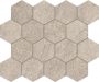 Fondovalle Planeto mozaiektegel hexagon 30x26cm Moon - Thumbnail 1