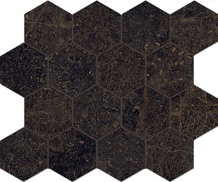 Fondovalle Planeto mozaiektegel hexagon 30x26cm Pluto