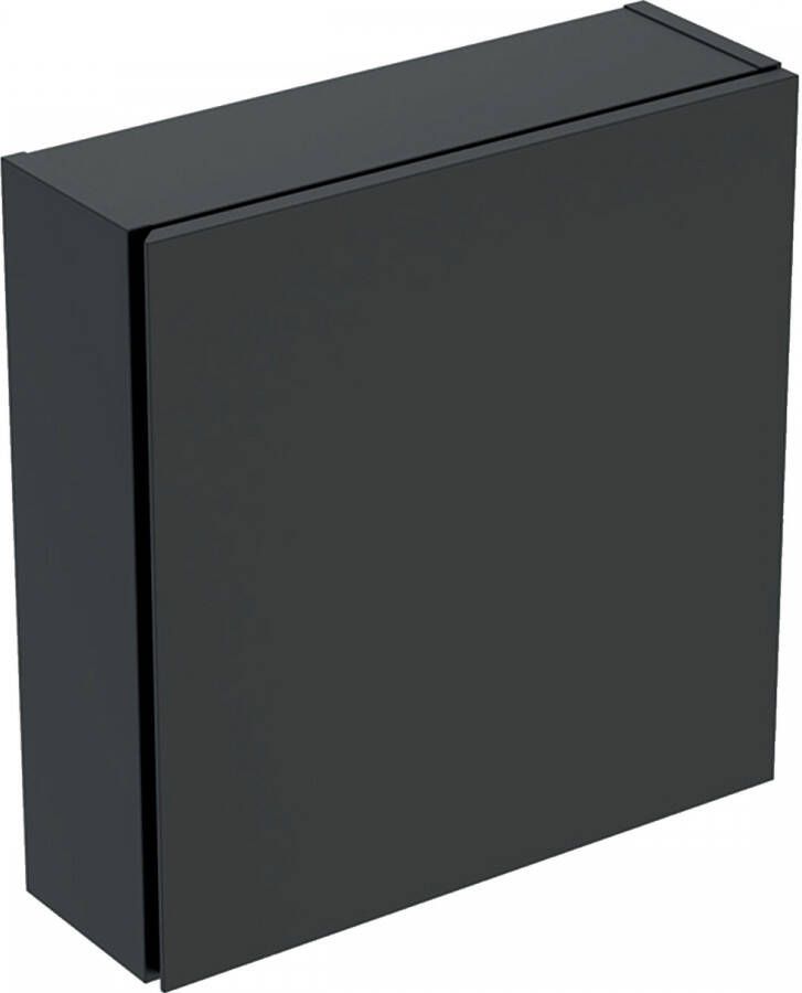 Geberit iCon bovenkast 45x46.7x15cm 1 deur zonder softclose Spaanplaat lava Mat 502.319.jk.1