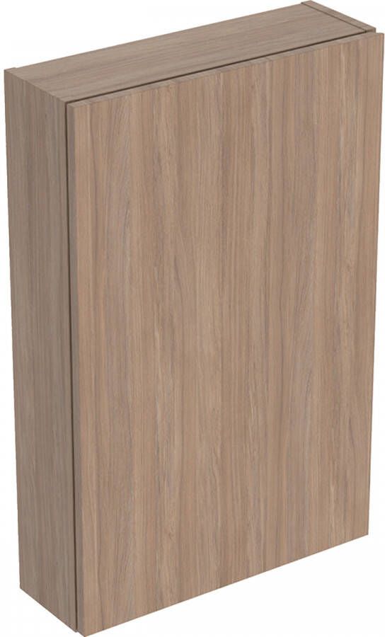 Geberit iCon bovenkast 45x70x15cm 1 deur met softclose Spaanplaat Eiken 502.318.jh.1
