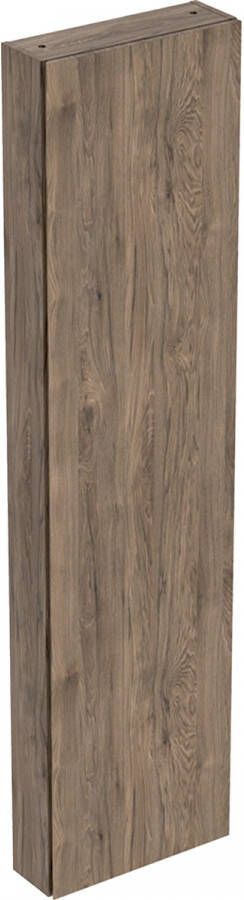 Geberit iCon badkamerkast 45x180x15cm 1 deur zonder softclose Spaanplaat Noten 502.317.jr.1