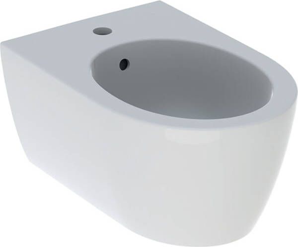 Geberit iCon wandbidet 53 cm EFF3 1 kraangat met overloop wit