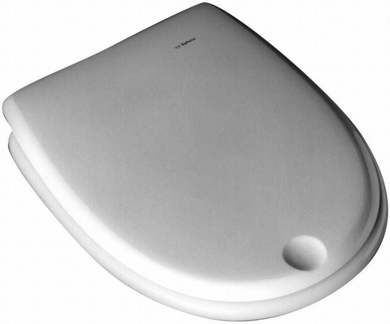 Sphinx Geberit Milano closetzitting met deksel inox scharnieren - Foto 1