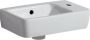Geberit Renova Compact fontein 40 cm kraangat rechts met overloop KeraTect wit - Thumbnail 2