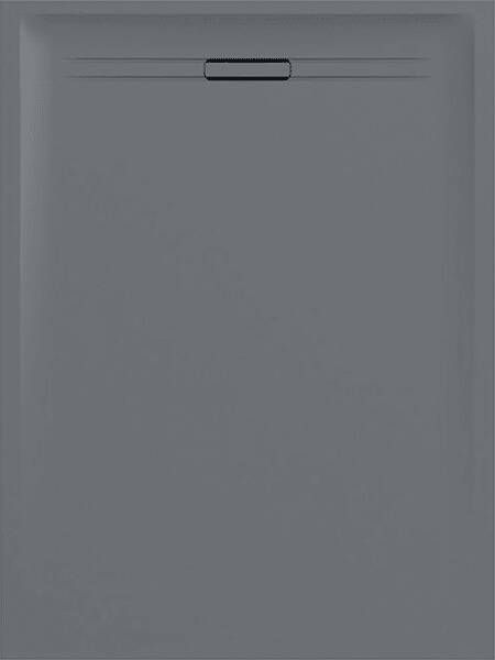 Geberit Sestra Douchevloer 160x80cm grijs leisteen 550.268.00.2