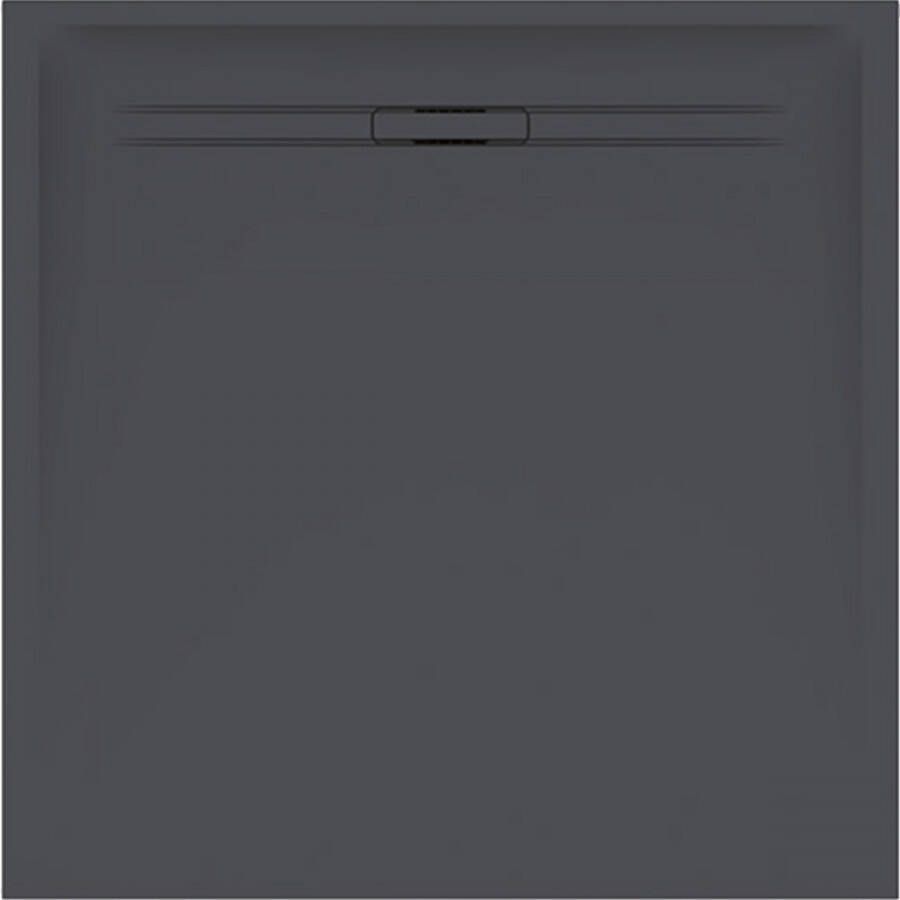 Geberit Sestra Douchevloer 90x90cm grafiet leisteen 550.270.00.2