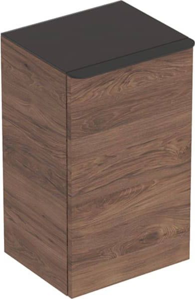 Geberit Smyle Square zijkast 60x36cm rechts noten hickory