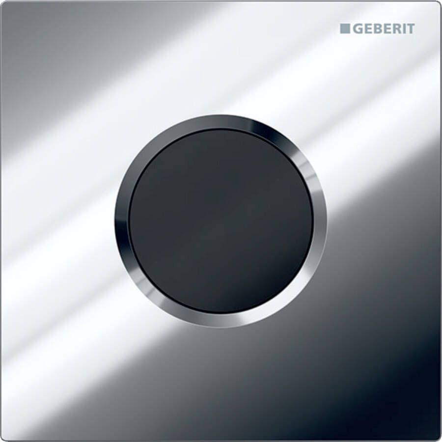 Geberit Type 01 urinoir bedieningsplaat easy-to-clean elektronisch netvoeding mat-chroom