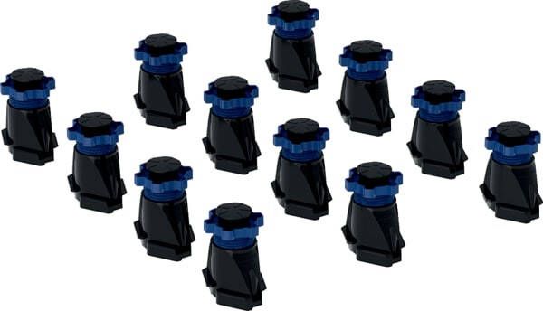 Geberit Universeel set steunpoten voor douchevloer 12 stuks hoog (9-21cm)
