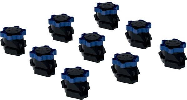 Geberit Universeel set steunpoten voor douchevloer 9 stuks laag (6-12cm)