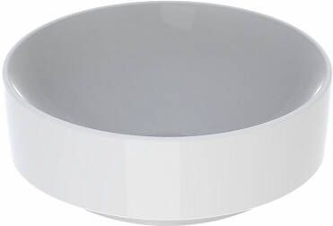 Geberit VariForm opzetwastafel rond zonder kraangat zonder overloop Ø40x15.8cm wit 500.768.01.2