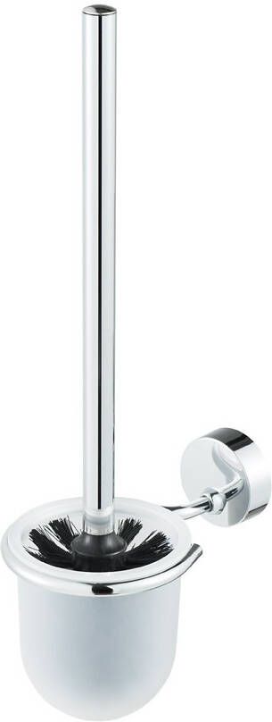 Geesa 27 Collection Toiletborstel met houder Chroom (zwarte borstelkop) 91271102